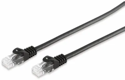 Produktbild von S/CONN maximum connectivity Netzwerkkabel-RJ45 Patchkabel U/UTP mitCat.7 Rohkabel schwarz 20m (08-35095)