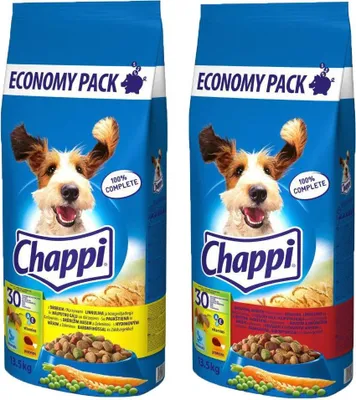 Immagine prodotto di Chappi Cibo secco per cani con pollame e verdure 13,5 kg