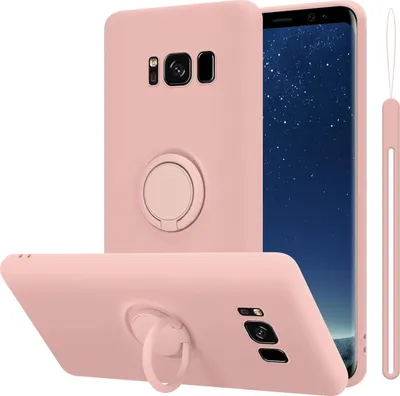 Image de Cadorabo Housse pour Samsung Galaxy S8 PLUS Housse de protection rose Housse pour portable TPU Etui Case Cover