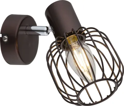 Produktbild von Globo Akin Strahler Braun, 1xE14; 54801-1