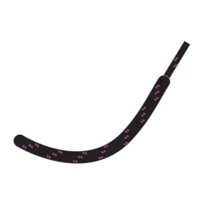 Image de Lacets de rechange Regatta Noir / Quartz 150 cm