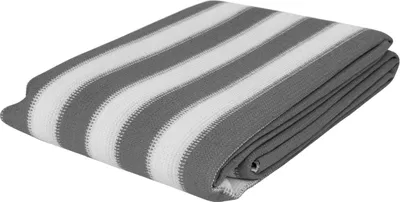 Produktbild von Windhager Balkonsichtschutz Sylt 0,9 x 5 m grau/weiß