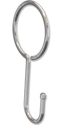 Produktbild von Interdeco Seilhaken / Haken für Seilspanngarnituren Vernickelt, Pack. 20 Stück