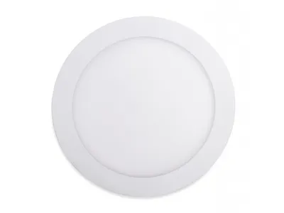 Obrázok produktu pre LED Solution Biely vstavaný LED panel guľatý 300mm 24W Premium Farba svetla: Studená biela 726