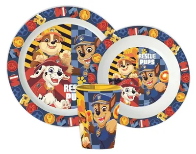 Produktbild von Paw Patrol Rescü Pups Essgeschirr,