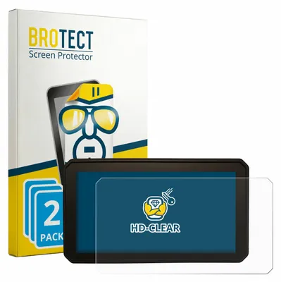Produktbild von 2x Für Interphone Sync55B Schutzfolie BROTECT Displayschutz Display Schutz Folie Klar Transparent