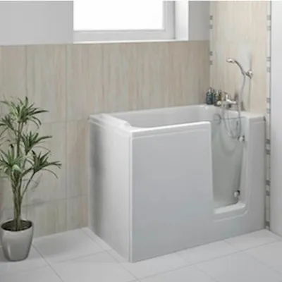 Produktbild von DEEP Sitzwanne mit Tür/Seniorenwanne 121x65cm Ausführung Rechts