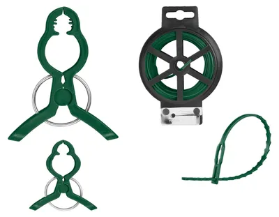 Produktbild von PARKSIDE® Wuchshilfen-Set / Pflanzendraht-Set (Set 142tlg.)