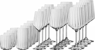 Produktbild von Spiegelau Lifestyle Wein- und Bargläser-Set 20-teilig