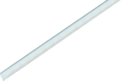 Image de Alberts 484897 Profilé de serrage, plastique, transparent, 1000 x 15 x 1 mm