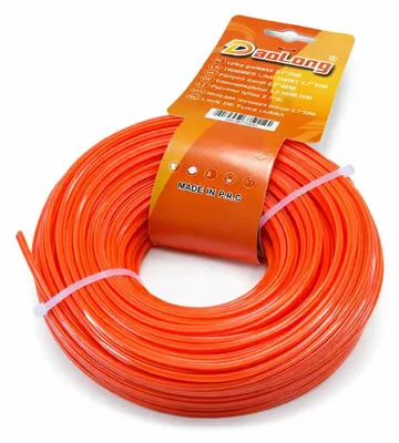 Immagine prodotto di Filo per tagliaerba, diametro 3,0 mm, bobina da 50 metri, filo a stella a 5 punte per decespugliatori
