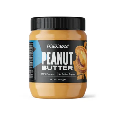 Obrázok produktu pre Polleo Sport Arašídové máslo, 450 g - Hladké