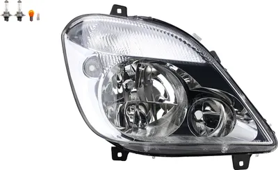 Produktbild von Scheinwerfer passend für Mercedes Sprinter 906 06-13 Rechts Leuchtmittel 9068200261 A9068200261 Johns