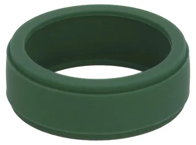 Produktbild von Smart-Ring-Abdeckung, weich, hautfreundlich, elastisch, kratzfest, Silikonschutz für Männer und Frauen, Schwarzgrün, M, Größe 11, 12, 13