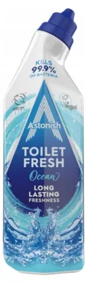 Zdjęcie produktu dla Astonish | środek do czyszczenia łazienek - środek czyszczący - do WC - 750 ml - antybakteryjny - środek do czyszczenia łazienek - zapach oceanu