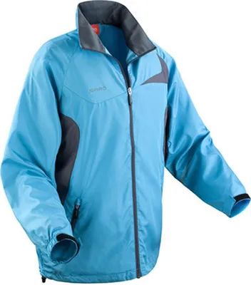 Produktbild von SPIRO S180X | Micro Lite Jacket / Trainings und Sportjacke - Farbe: Aqua/Grey - Größe: XS