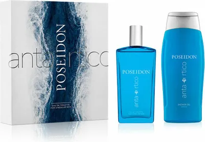 Immagine prodotto di Set con profumo da uomo Poseidon Antartico 2 pezzi