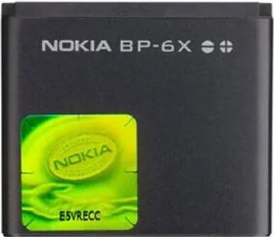 Produktbild von Nokia Battery BP-6X, 700 mAh, Lithium Polymer (LiPo), Nokia 8800 Sirocco Edition