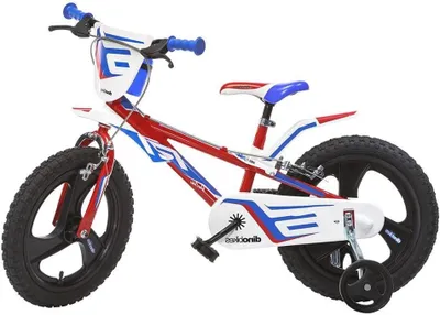 Productafbeelding van Kinderfiets 16 inch met 2 Handremmen en Afneembare Zijwielen