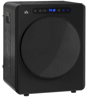 Produktbild von Wäschetrockner, 6 Programme, 40-60℃, 5 kg Kapazität, kompakt, Touch-Bedienung, Schwarz