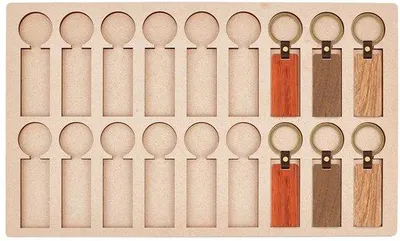 Image de Tournevis pour porte-clés avec 18 emplacements