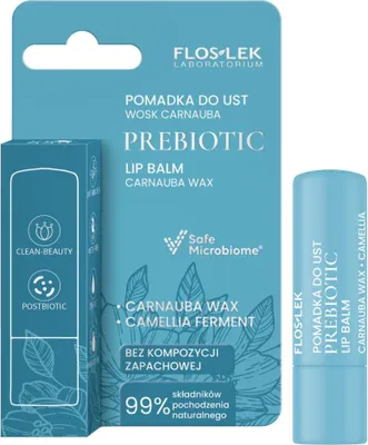 Immagine prodotto di Flos-Lek Prebiotic Lip Care Burro protettivo per labbra con cera di carnauba
