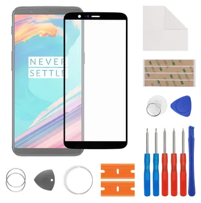 Obrázek produktu pro Náhradní sklo pro telefon OnePlus 5T - Sada pro opravu displeje