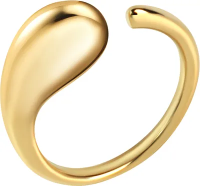 Produktbild von V Ring 925/- Sterling Silber gelb 060 (19,1) 390270099V