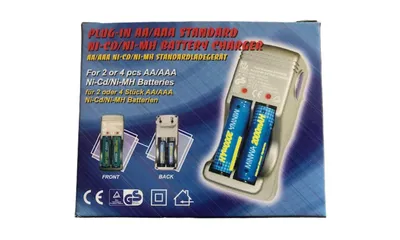Produktbild von Akku-Ladegerät  Conny Clever 240V, für 1-4x Micro AAA/Mignon AA
