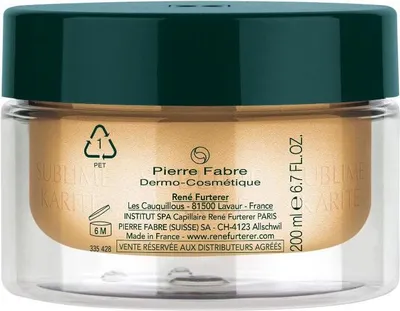 Obrázek produktu pro Rene Furterer Sublime Karite Hydratan a disciplinujc maska 200 ml