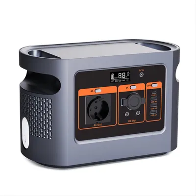 Obrázok produktu pre Fine Life Pro generátor energie solárny generátor 500Wh/500W núdzový generátor batérie QE01-500W, 0,50 v kW, pohodlný a ľahký, 500W výstupný výkon