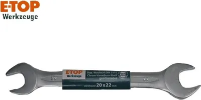 Produktbild von Doppel-Maulschlüssel 20 x 22 mm DIN3110 E-Top