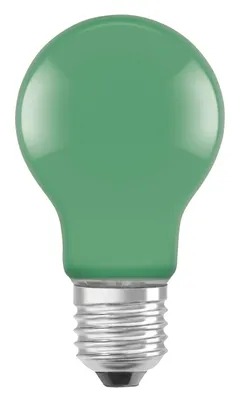 Produktbild von Osram 4W E27 6PACK LED-Lampe, Birnenform, Sockel E27, 4 Watt, farbig,
