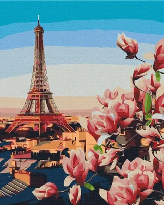 Produktbild von Malowanie po numerach Paryskie Magnolie 40x50 cm
