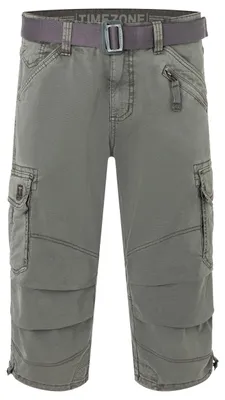 Produktbild von Timezone Shorts 3/4 Cargo Hose loose fit Mid Waist Pants Größe: 31W