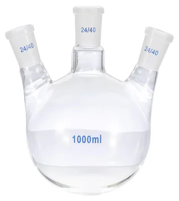 Rundkolben 1000 ml, Borosilikatglas 3.3, 24/40, transparent