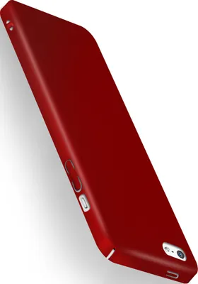 Produktbild von Alpha-Case für Apple iPhone 5 / 5S / SE, Farbe:Rot