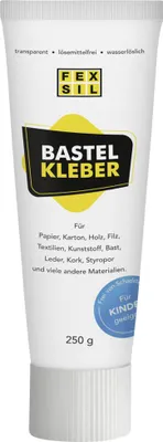 Produktbild von FEXSIL Bastelkleber 250 ml transparent ohne Lösungsmittel