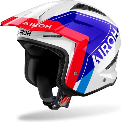 Image de Casque jet Airoh Trr Ii Hunt blanc L blanc L