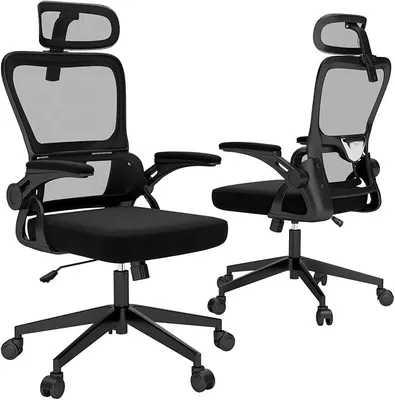 Imagen del producto de Silla de oficina ergonómica, con capacidad de carga de 150 kg, silla giratoria, color