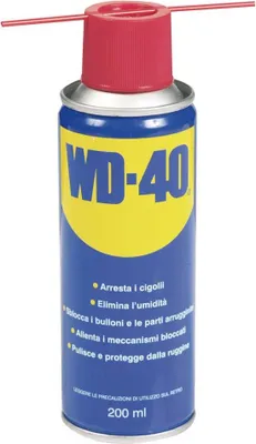 Obrázek produktu pro WD40 WD-40, 200 ml, Aerosolový sprej, Modrá, Červená, Žlutá