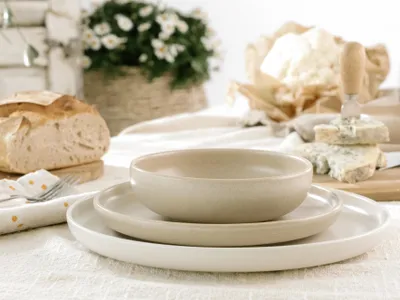 Excelsa Amalfi Service de vaisselle 18 pièces, porcelaine [620