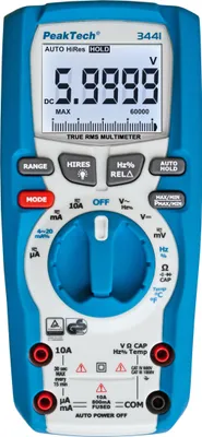 Image de PeakTech P 3441 - Multimètre numérique ~ 60 000 points ~ 1 000 V CA/CC avec TrueRMS
