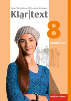 Obrázok produktu pre Klartext 8. Arbeitsheft. Differenzierende Ausgabe. Baden-Württemberg