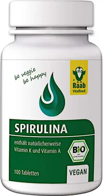 Obrázok produktu pre Raab Vitalfood Organic Spirulina Tablets | 200 tabliet