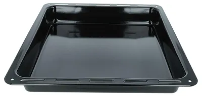 Produktbild von vhbw Backblech kompatibel mit Juno JOB66611X, JOC69611X, JH060B5, JH061B5, JH030A5, JH060A5 Backofen - 42,2 x 37,5 x 6 cm, Antihaftbeschichtet Schwarz