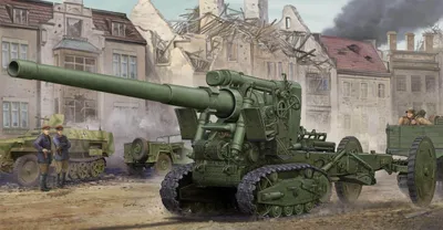 Obrázek produktu pro Trumpeter Sovětské dělo Br-2 152mm M1935 1:35, 02338