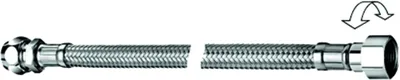 Produktbild von Schell Flexibler Schlauch clean-flex S FLEX 3/8" x 8 mm 3/8" ÜM, drehbar, chrom 300 mm