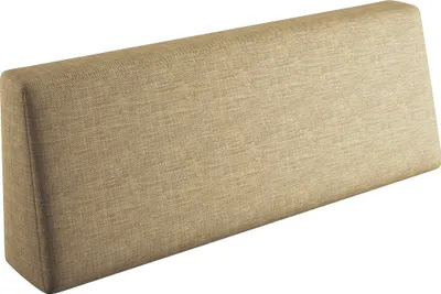 Produktbild von sunnypillow Palettenkissen mit abnehmbarem Bezug Rückenkissen 120x40x20/10cm Sandfarben