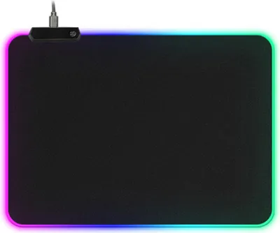 Produktbild von Gaming-Mauspad, RGB-LED-Licht, Farbumschaltung für Computer, Laptop, farbenfroh